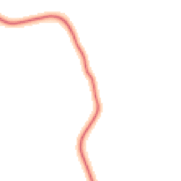 Night-time road noise heatmap for RG25 2NF