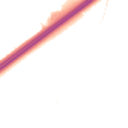 Night-time road noise heatmap for RG25 2NP