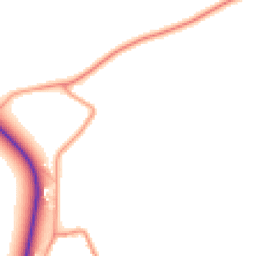 Daytime road noise heatmap for RG25 2PE