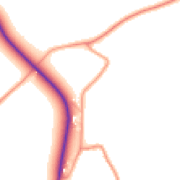 Daytime road noise heatmap for RG25 2PF