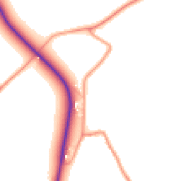 Daytime road noise heatmap for RG25 2PG