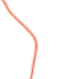 Night-time road noise heatmap for RG25 2PX