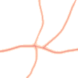 Daytime road noise heatmap for RG25 2QQ