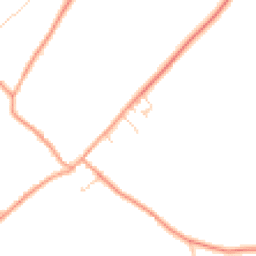 Daytime road noise heatmap for RG25 2RN