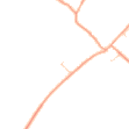 Daytime road noise heatmap for RG25 2RX