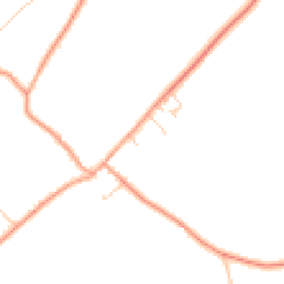 Daytime road noise heatmap for RG25 2SA