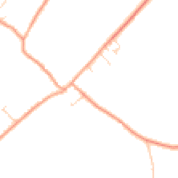 Daytime road noise heatmap for RG25 2SH