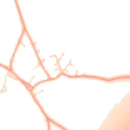 Daytime road noise heatmap for RG25 2SU
