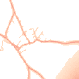 Daytime road noise heatmap for RG25 2SX