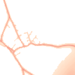 Daytime road noise heatmap for RG25 2SY