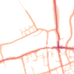 Daytime road noise heatmap for RG25 3ER