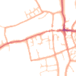 Daytime road noise heatmap for RG25 3HP