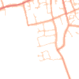 Daytime road noise heatmap for RG25 3LX