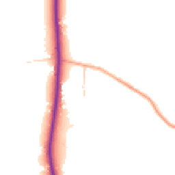 Daytime road noise heatmap for RG26 3AD