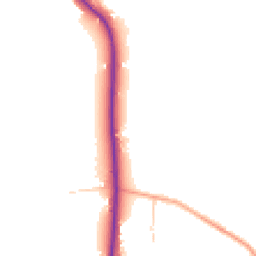 Daytime road noise heatmap for RG26 3AE