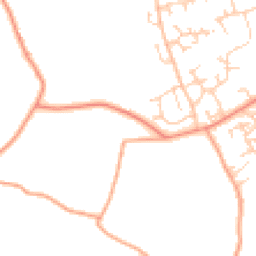 Daytime road noise heatmap for RG26 3AS