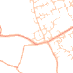 Daytime road noise heatmap for RG26 3BA