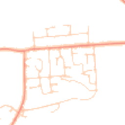 Daytime road noise heatmap for RG26 3DL