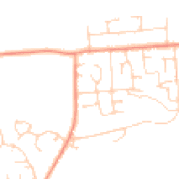 Daytime road noise heatmap for RG26 3DP