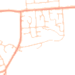 Daytime road noise heatmap for RG26 3DS