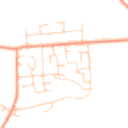 Daytime road noise heatmap for RG26 3DW