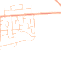 Daytime road noise heatmap for RG26 3EH