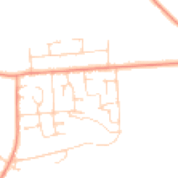 Daytime road noise heatmap for RG26 3EJ