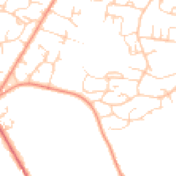 Daytime road noise heatmap for RG26 4DF
