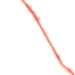 Night-time road noise heatmap for RG26 4JS