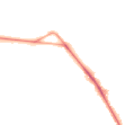 Night-time road noise heatmap for RG26 4PY