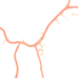 Daytime road noise heatmap for RG26 5DD