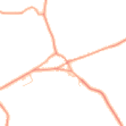 Daytime road noise heatmap for RG26 5GT