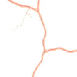 Daytime road noise heatmap for RG26 5HL
