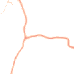 Daytime road noise heatmap for RG26 5HN