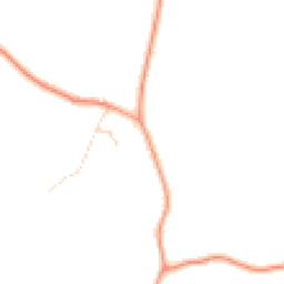 Daytime road noise heatmap for RG26 5HR