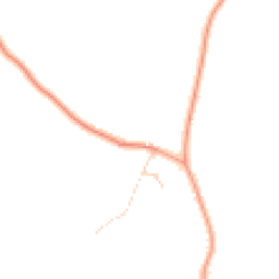 Daytime road noise heatmap for RG26 5HS