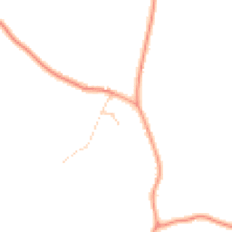 Daytime road noise heatmap for RG26 5HT