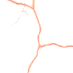 Daytime road noise heatmap for RG26 5LD