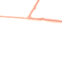 Night-time road noise heatmap for RG26 5LS