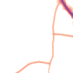Daytime road noise heatmap for RG26 5QH