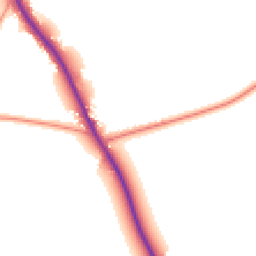 Daytime road noise heatmap for RG26 5QP
