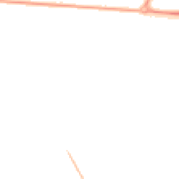 Night-time road noise heatmap for RG26 5QU