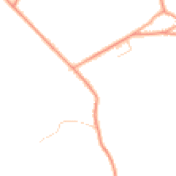 Daytime road noise heatmap for RG26 5RB