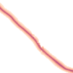 Night-time road noise heatmap for RG26 5RJ