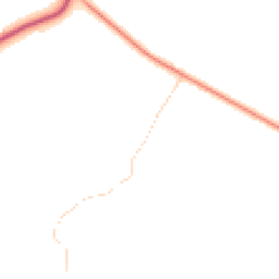 Daytime road noise heatmap for RG26 5SA