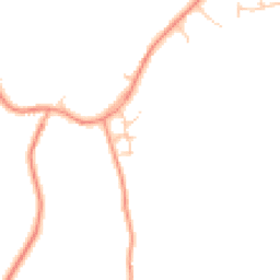 Daytime road noise heatmap for RG26 5WP