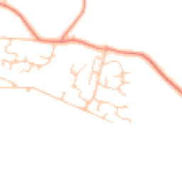 Daytime road noise heatmap for RG26 5XD