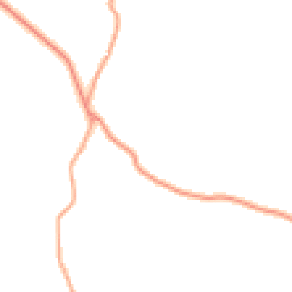 Daytime road noise heatmap for RG27 0BD