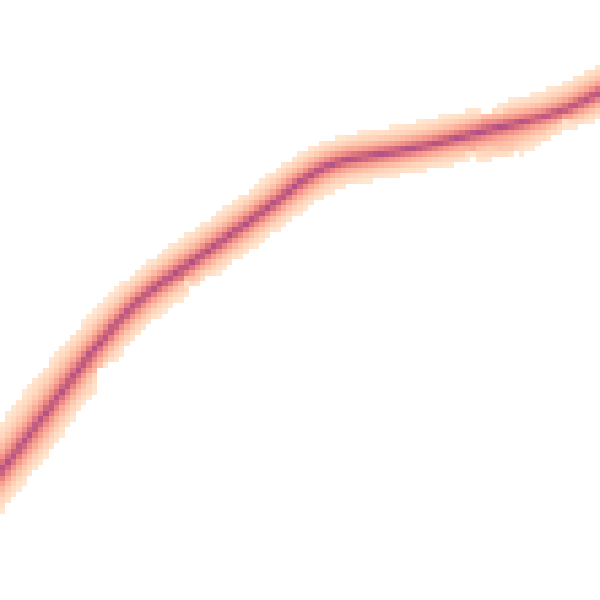 Night-time road noise heatmap for RG27 0BL