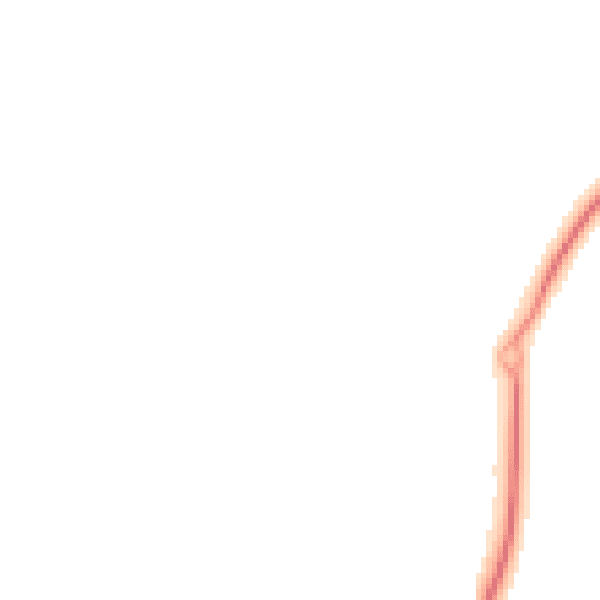 Night-time road noise heatmap for RG27 0EB